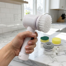 Заредете изображение във визуализатора на галерията – Електрическа Въртяща Четка 5в1 за Кухня и Баня - Домашни потреби "Калатея"