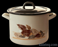 Заредете изображение във визуализатора на галерията – Тенджера емайлирана 8.9л дълбока - Домашни потреби "Калатея"