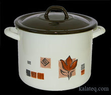 Заредете изображение във визуализатора на галерията – Тенджера емайлирана 5.25л дълбока - Домашни потреби "Калатея"