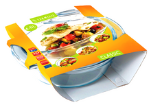 Заредете изображение във визуализатора на галерията – Тенджера огнеупорна кръг 2.4л - Домашни потреби "Калатея"