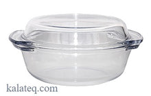 Заредете изображение във визуализатора на галерията – Тенджера огнеупорна кръг 2.4л - Домашни потреби "Калатея"