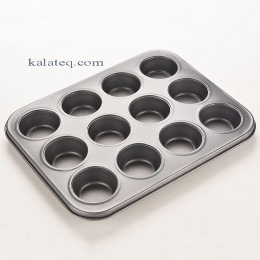 Форма за мъфини - тава 12бр - Домашни потреби "Калатея"