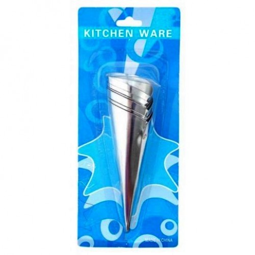 Метални форми за фунийки - 6бр - Домашни потреби "Калатея"