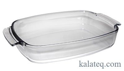 Тава огнеупорна правоъгълна 3.6л - Домашни потреби "Калатея"