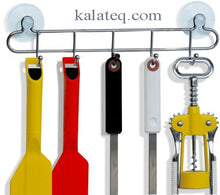 Заредете изображение във визуализатора на галерията – Закачалка за баня / кухня 5 куки Artex - Домашни потреби &quot;Калатея&quot;
